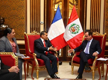 Interpretación de enlace reunión oficial bilateral